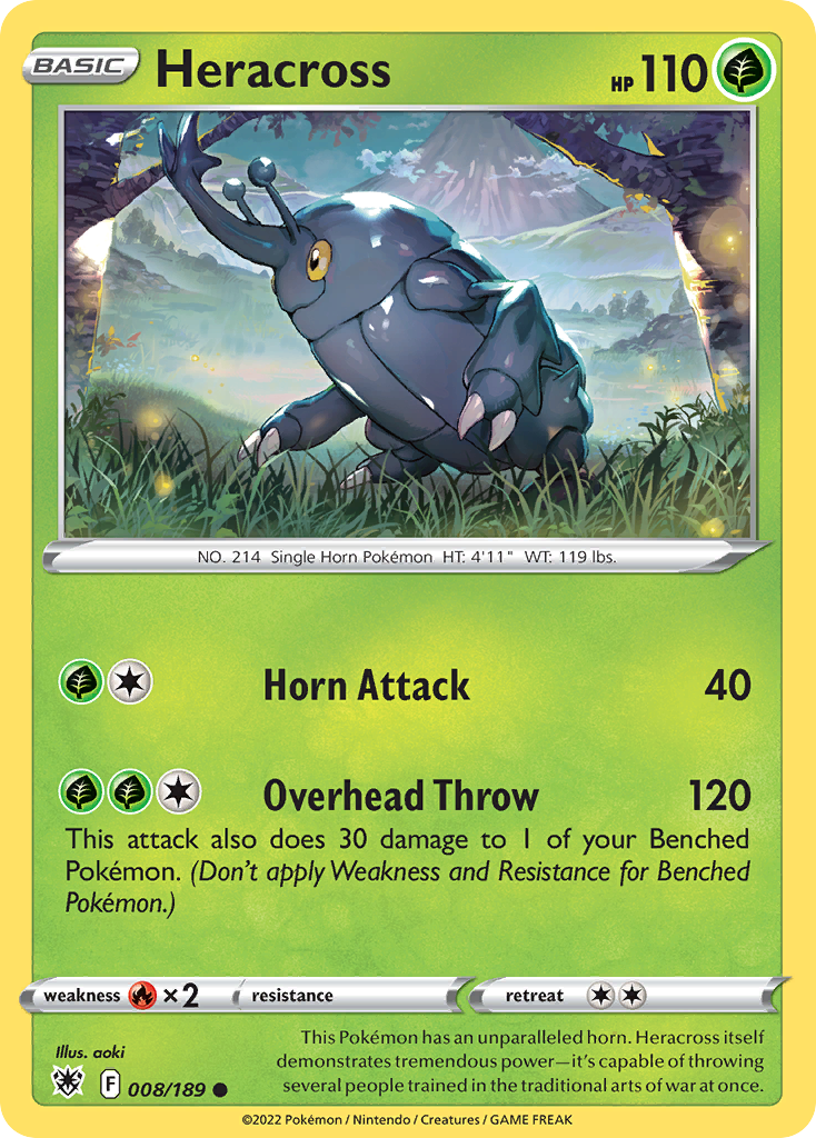 Astral Radiance Heracross #8/189